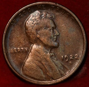 1922-D Denver Mint Copper Lincoln Wheat Cent - Picture 1 of 2