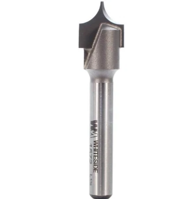 Broca de enrutador redonda Whiteside 1572 1/4" radio 1/2" diámetro 1/2" longitud Foto 1 de 4