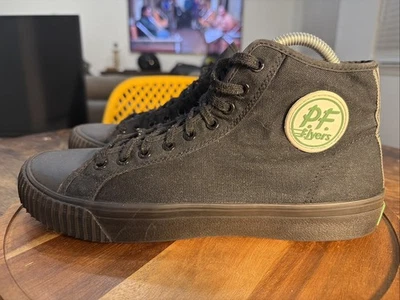 Zapatillas altas de lona PF Flyers para hombre talla 10,5 mujeres 12 Foto 1 de 4