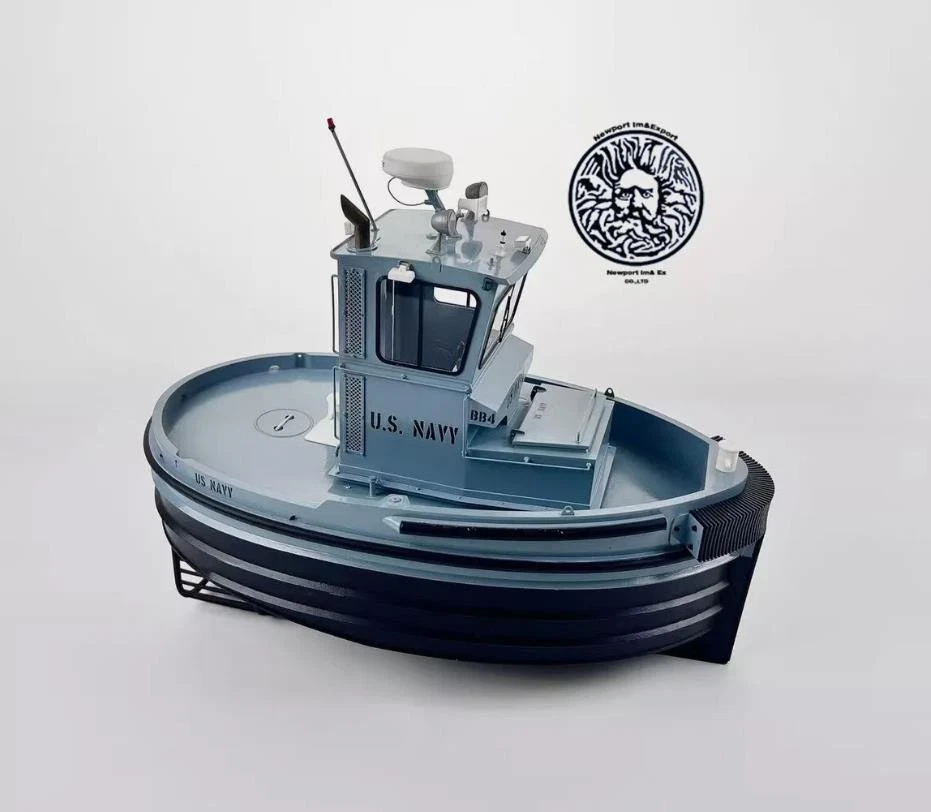 U.S. Navy Boomin Beaver Tug Boat 1:18 342mm RC Wooden Model Ship Kit - Image 1 of 4