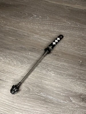 Iron Cross Chopper Front Bicycle Quick Release Skewer 100mm MTB Road Black - Image 1 of 4