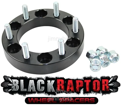 Espaciador de ruedas de aluminio 25 mm Black Raptor Mazda BT50, B2500, B2600, E2000, E2200 Foto 1 de 4