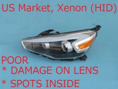 14 15 16 KIA CADENZA CONDUCTOR IZQUIERDO HID XENÓN FARO LUZ LÁMPARA USADO 92101-3R730 Foto 1 de 4