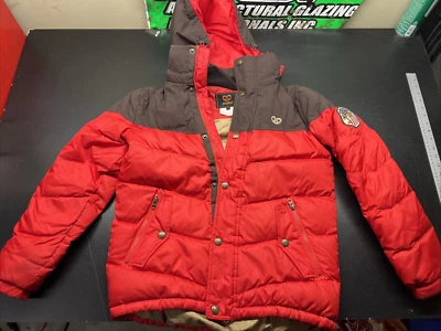 SEE PICS HAS STAINS Vintage Fubu The Collection Puffer Jacket  Mens Medium C9 - Image 1 of 4