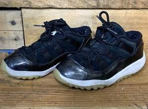 Nike Air Jordan 11 XI low retro Barons 505836-010 toddler sneakers Sz 10 C 27 EU - Picture 1 of 9