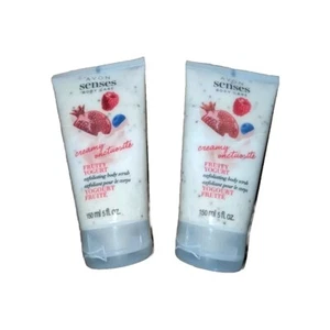 Lot of 2 AVON SENSES Body Care FRUITY YOGURT Exfoliating Body Scrub - New - Picture 1 of 1