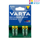 4 Varta Recharge Batterie Puissance Aaa Lr03 550Mah Nimh Hr03 1.2V 4Bl Neuf