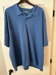 Cubavera 4x Blue Performance Polo - Picture 1 of 10