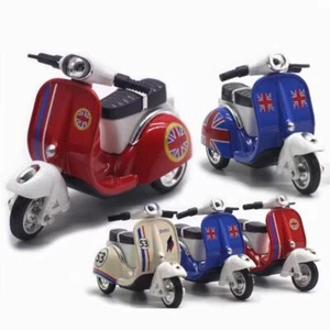 Mini motocicleta diecast miniatura simulación motocicleta juguete colección - Imagen 1 de 15