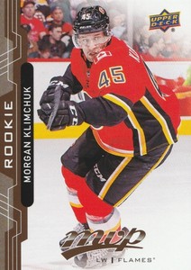 MORGAN KLIMCHUK (FLAMES) - 2018/19  UDC MVP ROOKIE SERIES CARD - CARD NUMBER 225