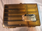 Vintage Double Side MAGNUM PLANO tackle box Pre-owned Condition! LOTS OF BOBBERS