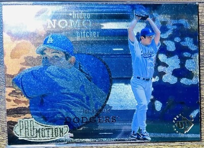 HIDEO NOMO 1997 UPPER DECK UD3 PRO MOTION BASEBALL CARD #27 NM-MT - Image 1 of 2