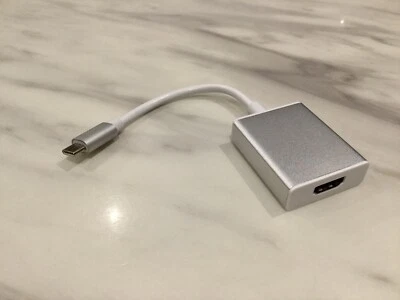 3.1 USB Type-c To HDMI Adapter Cable For Samsung MacBook Chrome book TV - image 1 of 4