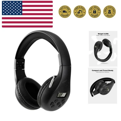 Auriculares portátiles de radio FM personales con mejor recepción, auriculares inalámbricos F... Foto 1 de 4
