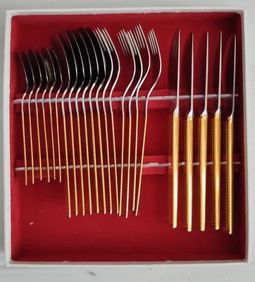 23-teiliges GMH Besteck hartvergoldet - Bild 1 von 4