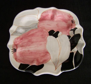 Plato sándwich Ernestine Salerno Italia #316 7 1/2" pintado a mano - Imagen 1 de 2