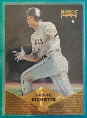 1997 PINNACLE MUSEUM COLLECTION DANTE BICHETTE #44 COLORADO ROCKIES - Image 1 of 2