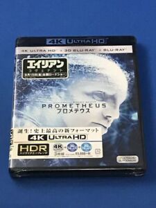 Prometheus 3-Disc Set 4K ULTRA HD + 3D + Blu-ray Japan FXHA-52503