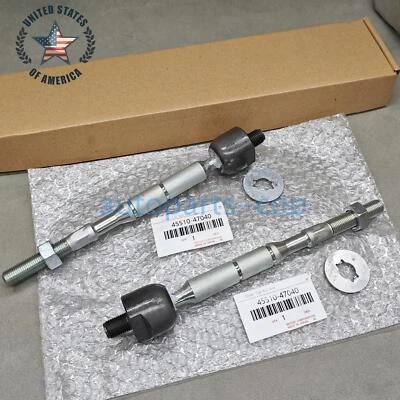 New 2PCS Inner Tie Rod End Fits For Toyota Prius 2010-2015 4551047040 USA Foto 1 de 4