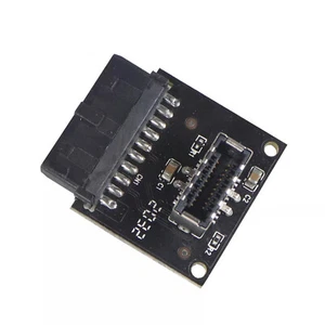 USB3.1 Front Panel Socket Type-E to USB 3.0 20Pin Header Male Extension Adapter - Picture 1 of 5