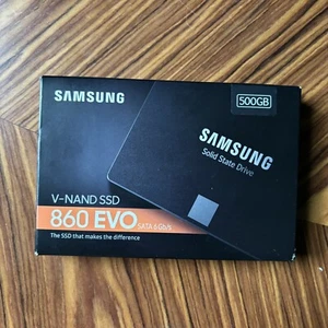 Samsung 860 EVO 500GB 2.5in SATA Internal SSD MZ-76E500 | New Sealed - Photo 1/2