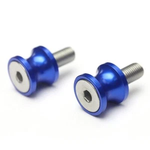Blue Motorcycle Racing Swingarm Spools M6 For Yamaha MT-09 FZ-09 13-23 22 21 20 - Picture 1 of 5
