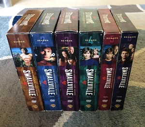 Smallville TV Series Complete Seasons 1-6 DVD Box Sets Free Shipping - Picture 1 of 14