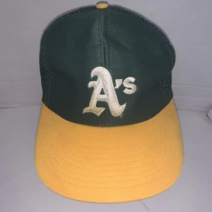 VTG Oakland A’s Athletics Baseball Snapback Hat Cap Designer Award Headwear S/M - Picture 1 of 9