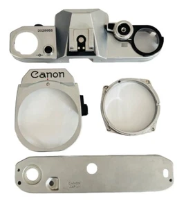 CANON AE-1 Top Cover & Bottom Plate w/ Front Lens Base Frame - Picture 1 of 2