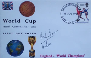 Terry Paine England 1966 World Cup Hand Signed FDC Cover Southampton Proof COA - Picture 1 of 2