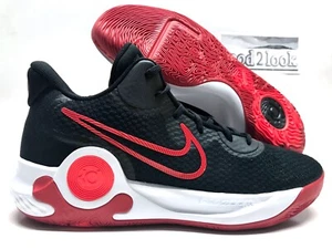 NIKE KD TREY 5 IX BLACK/UNIVERSITY RED-WHITE SIZE MEN'S 14 [CW3400-001] - Picture 1 of 5