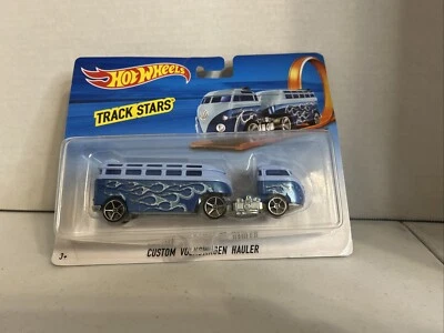 Camión volkswagen personalizado nuevo Hot Wheels VW azul 2019 Foto 1 de 2