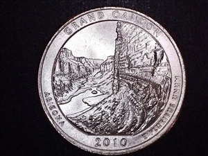 2010 P Grand Canyon Arizona ATB Coin *Brilliant Uncirculated* From US Mint Roll - Picture 1 of 2