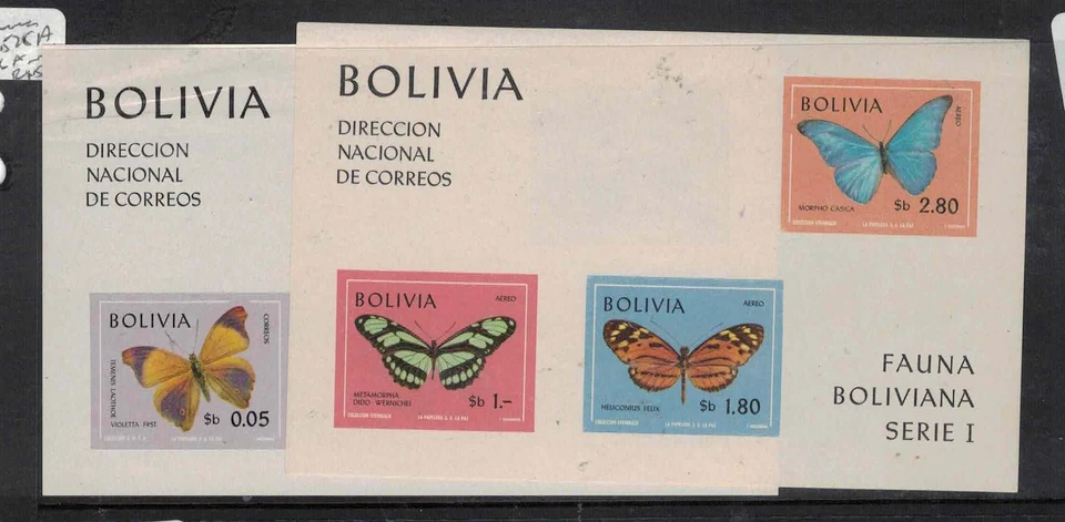 Bolivia SC 525a, C306a Mariposa MNH (1gkj) Foto 1 de 1
