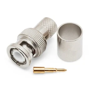 BNC Crimp Type Plug (9mm) (For RG213) - Picture 1 of 2
