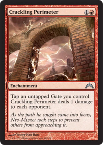 Crackling Perimeter ~ Moderately Played Gatecrash MTG Magic UltimateMTG Red Card - Image 1 of 1