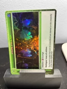 CHAOTIC FIRST EDITION HOLO FOIL IRON PILLAR CARD - Picture 1 of 3