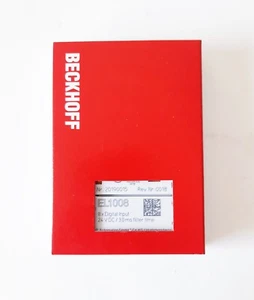 NUEVO - BECKHOFF EL1008 Terminal EtherCAT, entrada digital de 8 canales, 24 V CC, 3 ms - Imagen 1 de 15