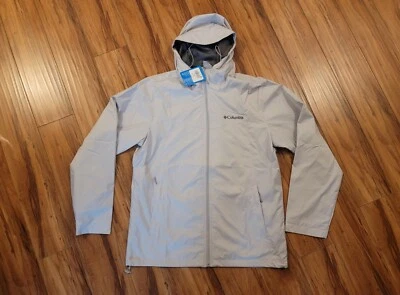 Columbia Zuma Stack Chaqueta Cremallera Completa Sudadera con Capucha Cortavientos Gris Talla M Mediana NUEVA Foto 1 de 4