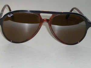 1980's B&L RAY BAN B15 TOP GRADIENT MIRROR BROWN TRADITIONALS STYLE-A SUNGLASSES - Picture 1 of 7