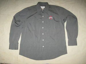 Camisa para mujer Ohio State Buckeyes con botones mediana damas Antigua OSU NCAA - Imagen 1 de 4