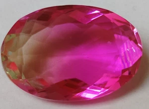 AAA+ Large Tourmaline 37.20 Ct. Faceted Oval Cut Loose Gemstone Gifts for Women - Picture 1 of 9