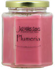 Plumeria Candle New Hexagon Jar by Just Makes Scents