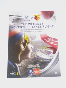 2016 FA Cup Semi-Final***CRYSTAL PALACE v WATFORD***24th April 2016 - Picture 1 of 2