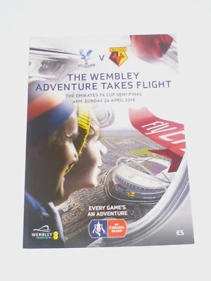 2016 FA Cup Semi-Final***CRYSTAL PALACE v WATFORD***24th April 2016 - Image 1 of 2