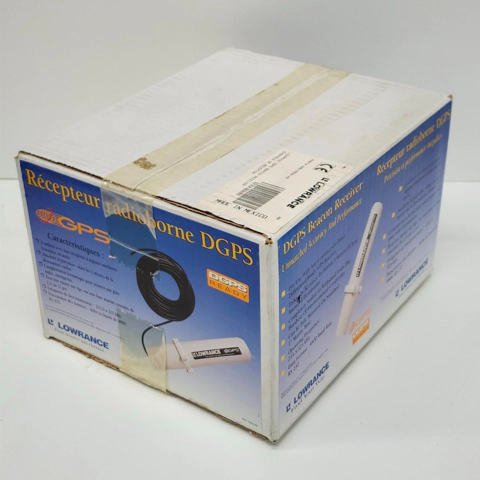 Receptor de baliza Eagle Lowrance DGPS NUEVO EN CAJA SELLADA 051-1553-00 Foto 1 de 4