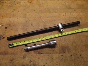 Snap-On L52 B 3/4" sliding T-handle breaker bar L 72 H handle & Proto 5661 6" - Picture 1 of 15