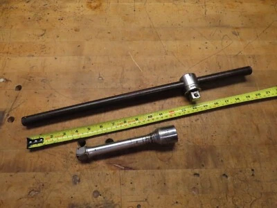 Snap-On L52 B 3/4" sliding T-handle breaker bar L 72 H handle & Proto 5661 6" - Image 1 of 4