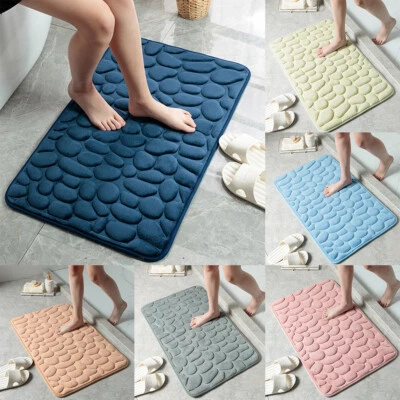 Rutschfeste Memory-Schaum-Badematte Weiche Und Bequeme Badezimmer-Bodenmatte / - Bild 1 von 4