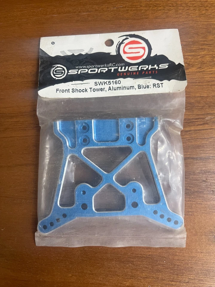 Sport werks #SWK5160 - Front Shock Tower (Aluminum Blue) : RST - Image 1 of 1